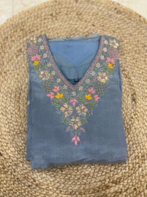 Shimmer tissue kurti